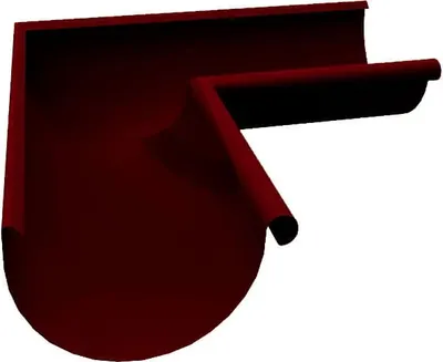 Угол желоба Скайпрофиль Металлический 120х63 90° (RAL 3005)