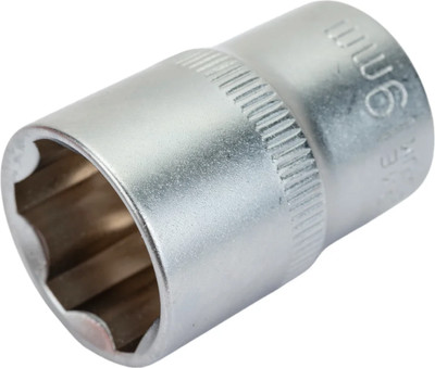 Головка слесарная FIT 6-гранная CrV 1/2" 19мм / 62049