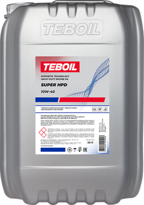 Моторное масло Teboil Super HPD SAE 10W40 / 3229751 (20л)