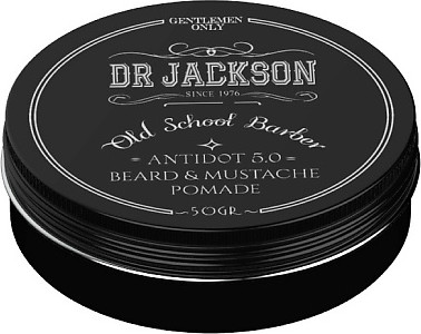 Помада для укладки волос Dr. Jackson Antidot 5.0 Beard & Mustache Pomade (50мл)