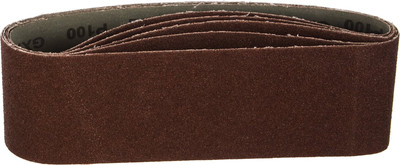 Набор шлифлент FIT 75х533мм Р 100 / 39695 (5шт)