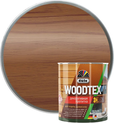 Пропитка для дерева Dufa Wood Tex (900мл, махагон)