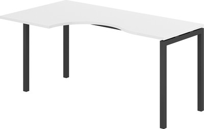 Письменный стол Norden 160х90х75 / SG.232.WH.44.AN.L (левый, антрацит/белый)