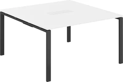 Стол для переговоров Norden 120х123.8х75 / SG.271.WH.63.AN (антрацит/белый)
