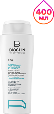 Шампунь для волос Bioclin Pro Дерматологический ультра-нежный (400мл)