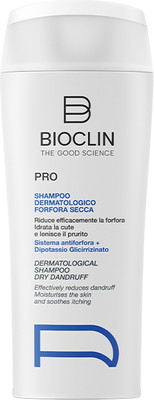 Шампунь для волос Bioclin Pro Дерматологический от сухой перхоти (200мл)
