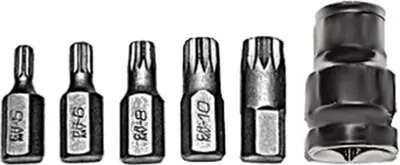 Набор бит FIT Spline / 57846 (6шт)