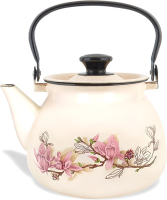 Чайник КМЗ Магнолия / 42104-122/6-У4СлМаг (слоновая кость)