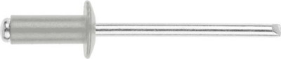 Набор заклепок Starfix Вытяжная 3.2х8 алюминий/сталь / SMC2-24550-1000 (1000шт, RAL 9002)
