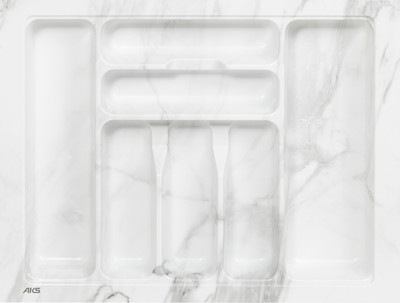 Органайзер для столовых приборов AKS 600 TR-05 / 117 565 (бело-серый мрамор)