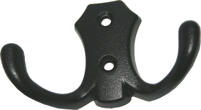 Крючок для одежды Металлист №16 (черный)