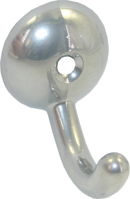 Крючок для одежды Металлист №32 (хром эффект)