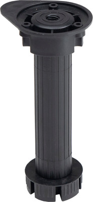 Опора мебельная AKS Кухонная h150 / 88 214 (черный)