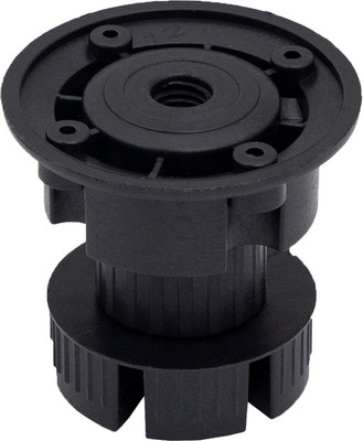 Опора мебельная AKS Кухонная h60 / 86 505 (черный)