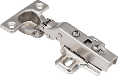 Петля мебельная AKS Мини накладная с доводчиком 38мм h0 Clip-On / 39 199