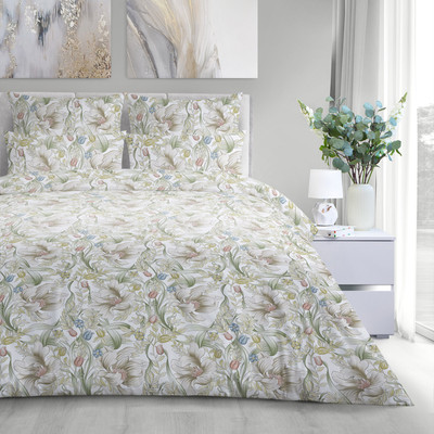 Комплект постельного белья Verossa Сатин Евро 70x70 / 929260 (Blossom)