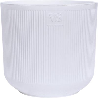 Кашпо VipSet Росси с дренажной системой (4.4л, белый)