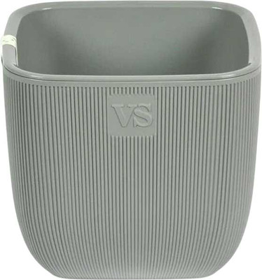 Кашпо VipSet Фабио с дренажной системой (4.7л. серый)
