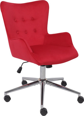 Кресло офисное AksHome Bella chrome Seven 313 (велюр/фуксия)