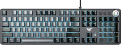 Клавиатура Aula F2088 Pro (черный/серый)