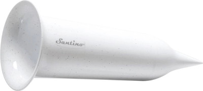 Ваза садовая Santino Ритуальный (0.65л, белый)