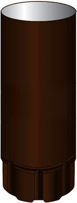 Труба водосточная Скайпрофиль Металлическая 90x3000 (RAL 8017)