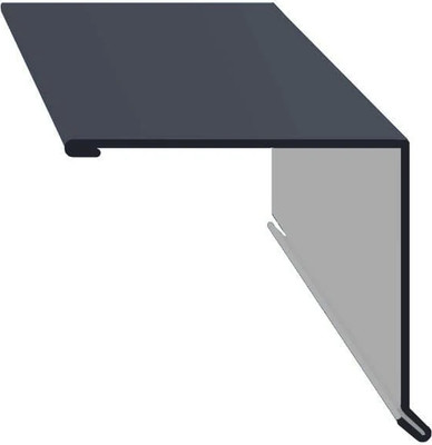 Планка торцевая Скайпрофиль 95 0.5-Пэ Rooftop Matte (СтБархат)-RAL7024 (2м)