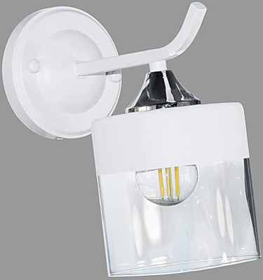 Бра Aitin-Pro НББ 03-60-101 / 5024/1W (белый/хром)