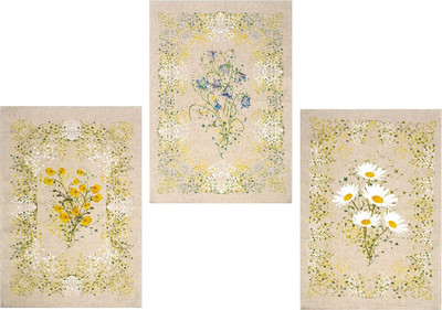 Набор полотенец Pole Kvetak (Беларускі лён) 46x60 24С112-ШР/рп/фкор/к. (1 Полевые цветы-3 мини 359/сорт1)