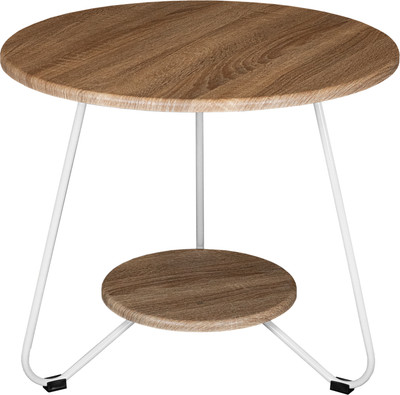 Журнальный столик Мебелик BeautyStyle 38 (дуб сонома/белый)