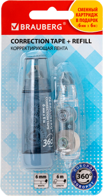Корректор для текста Brauberg 272661 (со сменным картриджем)