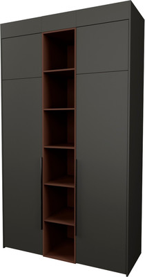 Шкаф Рэйгрупп Рэй S262-В5-WKL В5 (дуб веллингтон/кобальт/античная латунь)