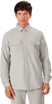 Рубашка Mark Formelle 121198/1 (р.116-182/188, двухцветный светло-серый)