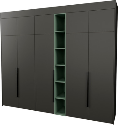 Шкаф Рэйгрупп Рэй S262-В13-1-WKZ В13-1 (дуб веллингтон/кобальт/зеленый самшит)