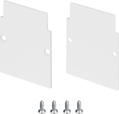 Комплект заглушек для шинопровода Arlight MAG-CAP-4560-FDW WH / 046964