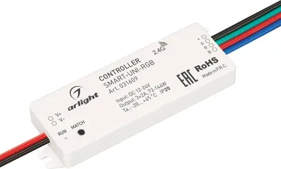 Контроллер для светодиодной ленты Arlight SMART-UNI-RGB / 031609