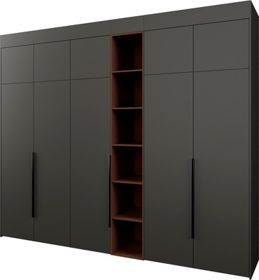 Шкаф Рэйгрупп Рэй S274-В14-2-WKL В14-2 (дуб веллингтон/кобальт/античная латунь)