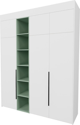 Шкаф Рэйгрупп Рэй S274-В8-2-EBZ В8-2 (дуб элисон/белый премиум/зеленый самшит)