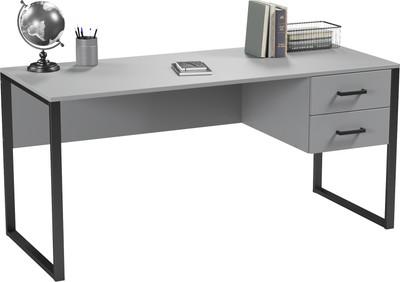 Письменный стол Soma Slava 160x66 (серый/черный)