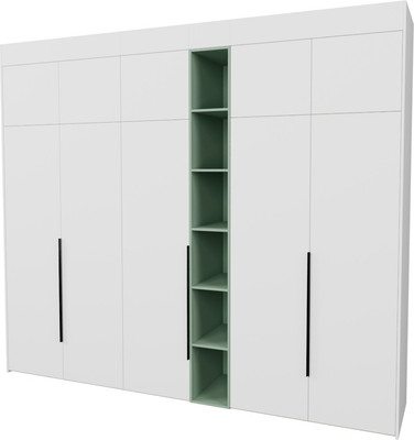 Шкаф Рэйгрупп Рэй S274-В13-2-EBZ В13-2 (дуб элисон/белый премиум/зеленый самшит)