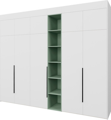 Шкаф Рэйгрупп Рэй S274-В14-1-EBZ В14-1 (дуб элисон/белый премиум/зеленый самшит)