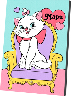 Картина по номерам Disney Кошечка Мари / 5142427