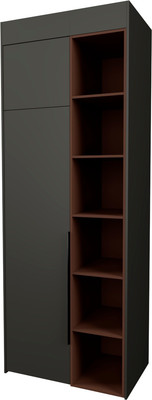 Шкаф Рэйгрупп Рэй S274-B2-WKL В2 (дуб веллингтон/кобальт/античная латунь)