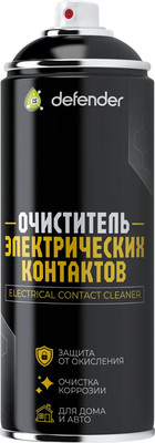 Очиститель электрокомпонентов Defender Auto Контактов / 10422 (210мл)