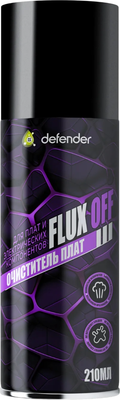 Очиститель электрокомпонентов Defender Auto Flux-OFF / 10425 (210мл)