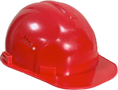 Защитная строительная каска ПРОФИ Красный