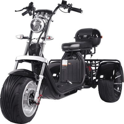 Электроскутер AVM Citycoco Axel 2000 (черный)