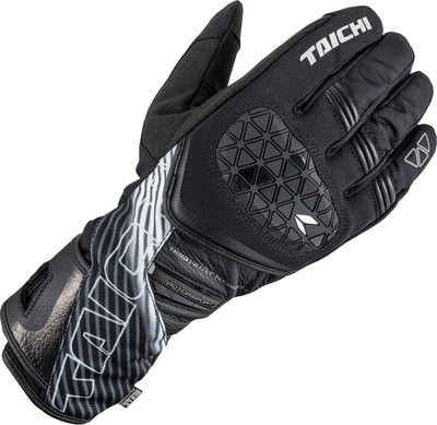 Мотоперчатки Taichi Sonic Winter RST626-WH01-XL (XL, белые полосы)