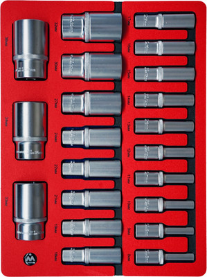 Набор головок слесарных Мастак 5-014021