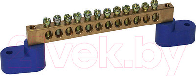 Шина нулевая Атрион ZV-12-b с изолятором